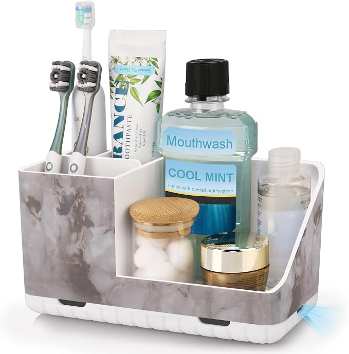 Toothbrush Holders for Bathroom Countertop Organizer, Kids Electric Toothbrush by PARKMANI