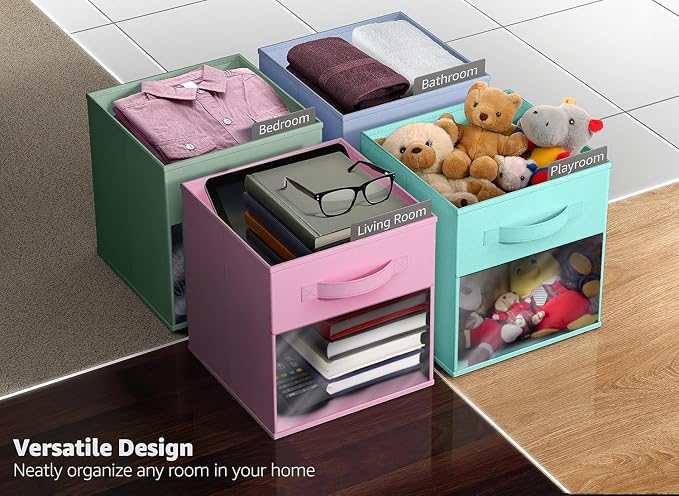 Sorbus 11 Inch Storage Bins - Image 3
