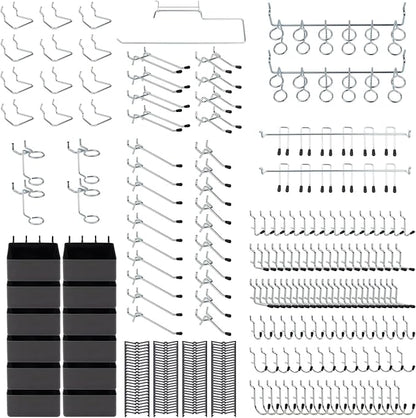 279PCS Metal Pegboard Hooks Organizer Kit by MSLANE