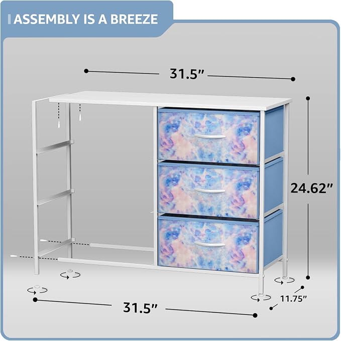 Sorbus Kids Dresser with 6 Drawers - Image 3