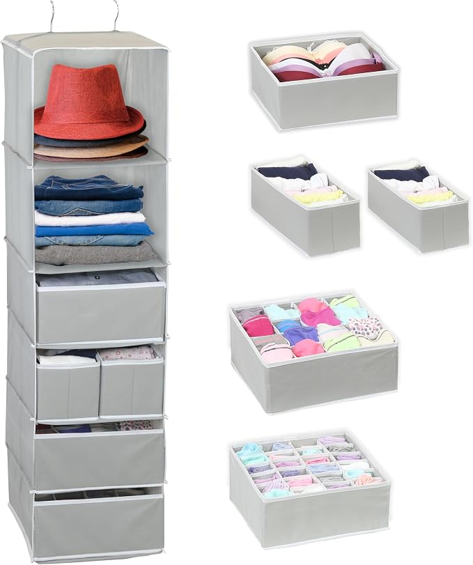 Simple Houseware 6 Shelf Hanging Closet Organizer by SimpleHouseware