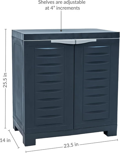 Sunnydaze 25.5" Garage Storage Cabinet - Image 2