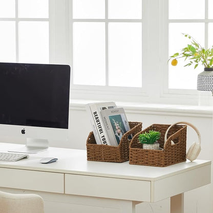 Wicker Baskets for Organizing, Kitchen Counter - Image 6