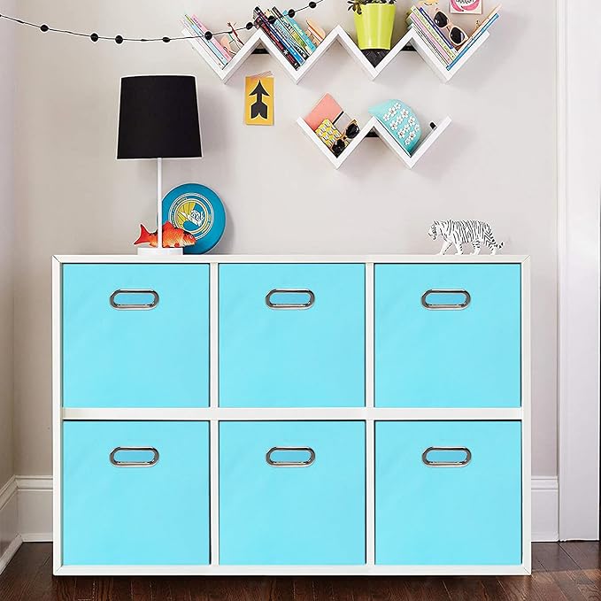 Yunkeeeper storage bins Cubes, Fabric Cube Organizer - Image 6