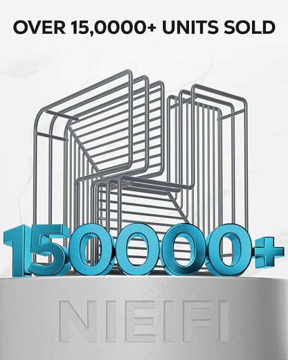Nieifi Adhesive Corner Shower Caddy Shelf Basket Rack - Image 8