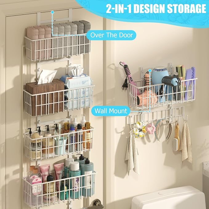Hongtamoya Over The Door Organizer, Hanging Door Organizer - Image 6