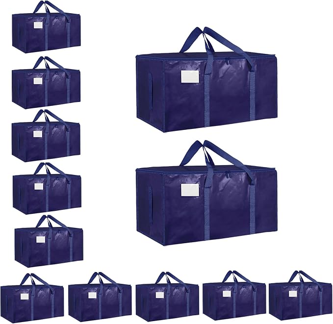 12 Pack-Extra Large Heavy Duty Moving Bags by Unknown