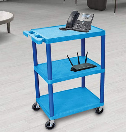 Luxor HE34-BU Utility Cart - Image 4