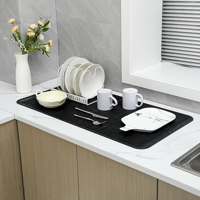 Silicone Dish Drying Mat for Multiple Usage, Easy clean, Eco-friendly, - Image 6