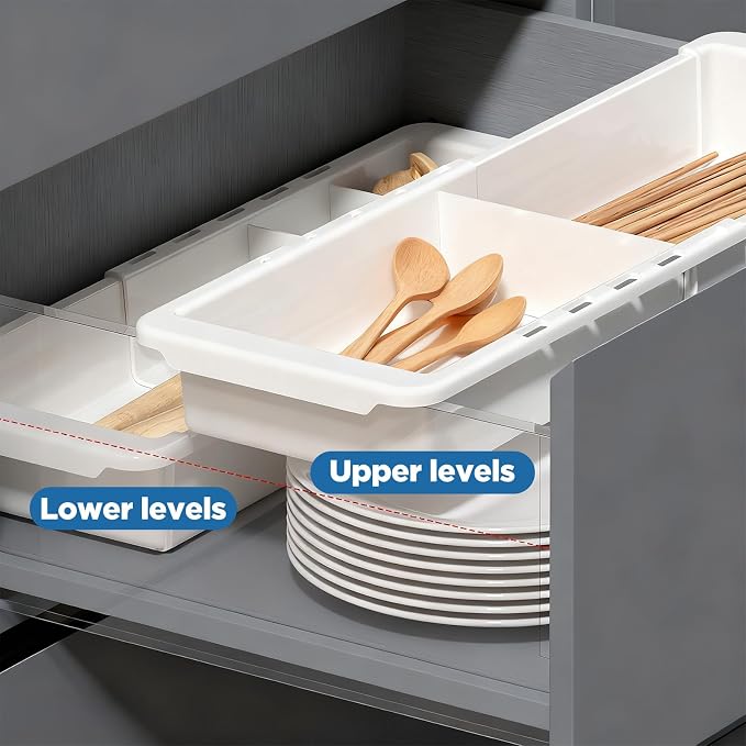2pcs Expandable Drawer Organizer - Image 6
