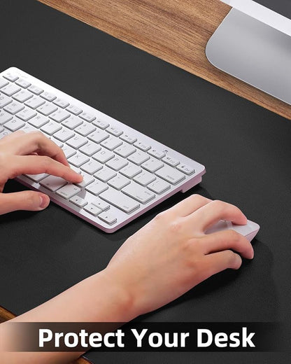 Leather Desk Pad Protector, Mouse pad, Office Desk mat, Computer and Laptop Mat - Image 3