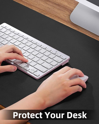 Desk mat Large, Leather Desk Pad Protector, Office Desk Mat, Mouse Pad - Image 4