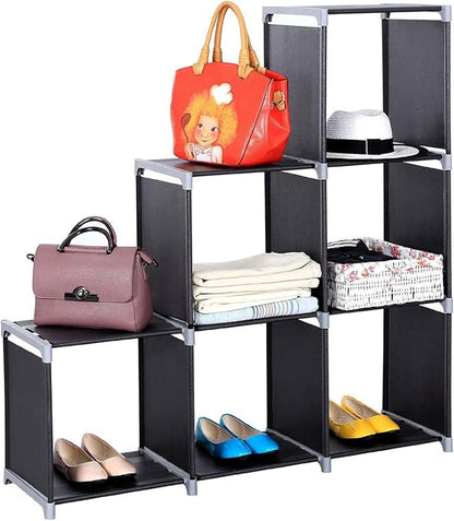 6 Cube Storage Organizer, Closet Storage Shelves by NALLBEIRRAA