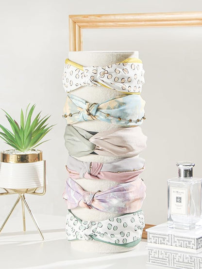 Coward Vertical Beige Headband Holder Organizer, Headband Organizer Display - Image 2