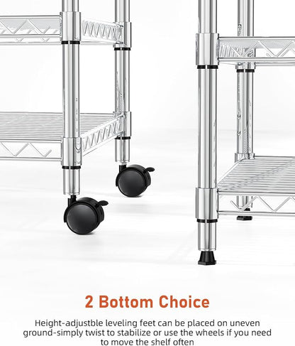 Simple Deluxe Heavy Duty 3-Shelf Shelving Unit - Image 7