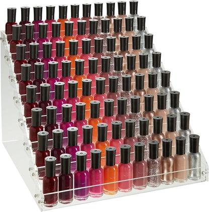 Okuna Outpost 8-Tier Acrylic Nail Polish Rack by Okuna+Outpost