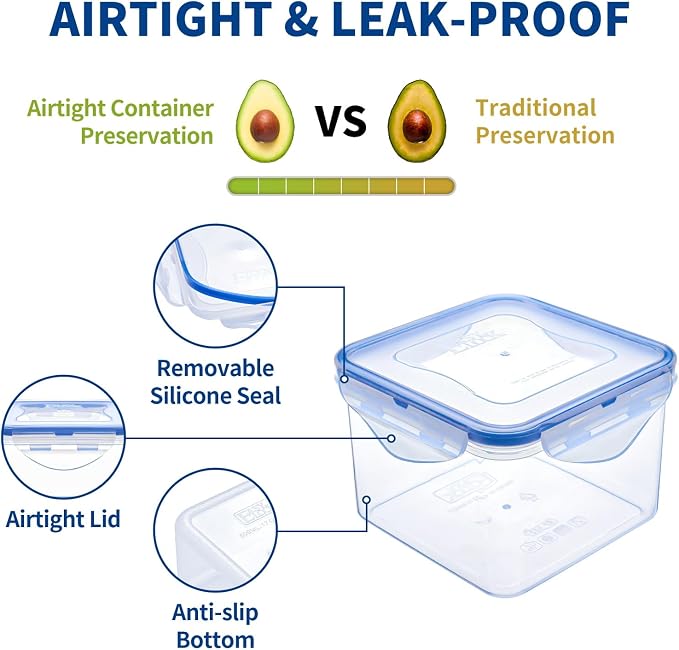 KIGI Square Food Storage Containers - Image 3