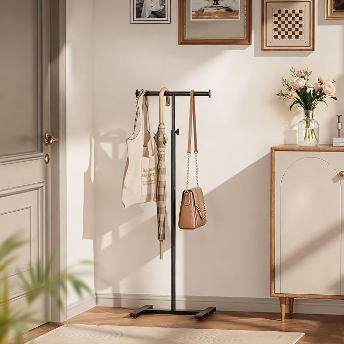 56" Shopping Bag Rack Stand, Adjustable Freestanding Tote Bag Display - Image 6