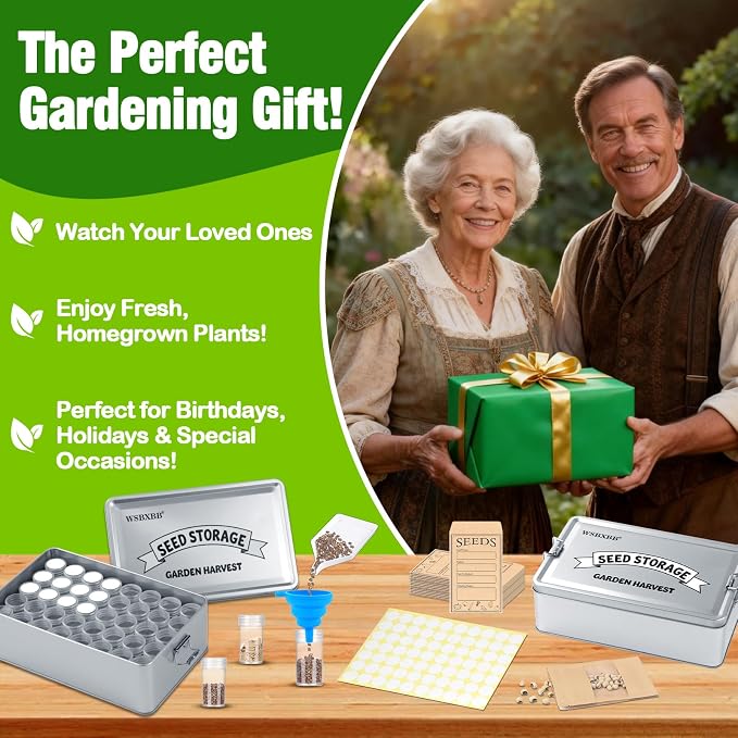 2 Pack Seed Storage Organizer Box - Image 7