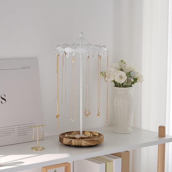Lolalet Rotating Necklace Holder Stand - Image 6