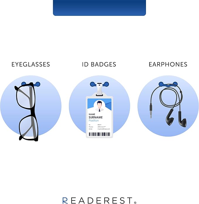 Readerest Magnetic Eyeglass Holder, Clip - Image 3