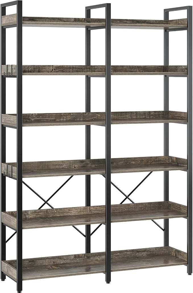 Seventable Bookshelf 6 Tier by Seventable