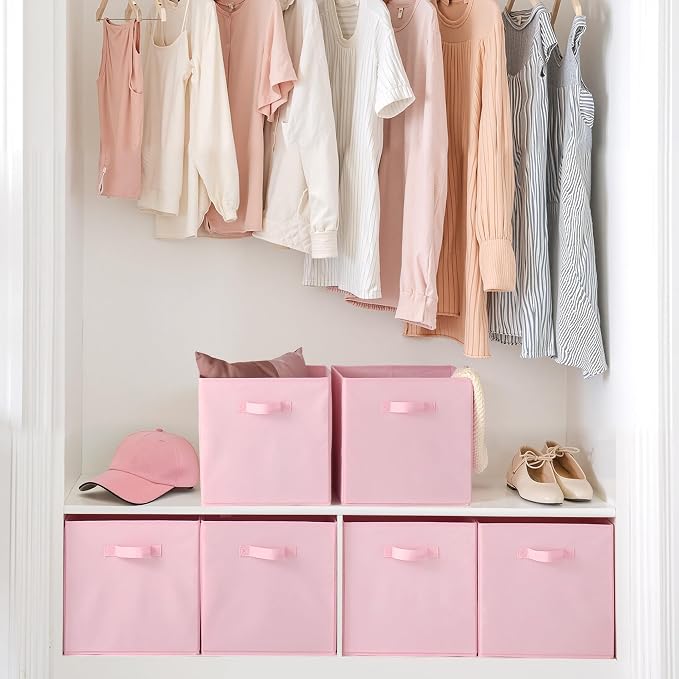 Cupic Cupid 13x13 Storage Cubes, 6 Pack Open Storage Bins - Image 4