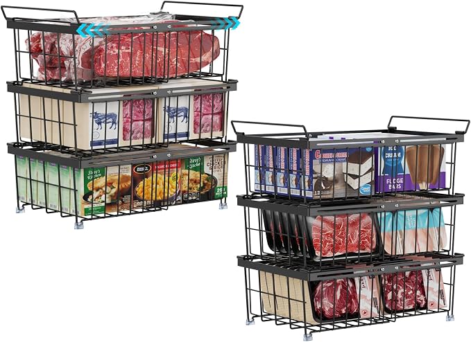 iSPECLE Chest Freezer Organizer Bins by iSPECLE