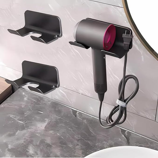 Universal Hair Dryer Holder, Blow Dryer Hanger Wall Mount by SUPTEC%C2%AE