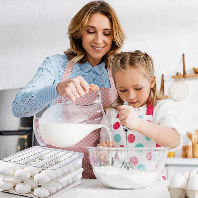 Egg Holder for Fridge, Automatic Rolling Egg Dispenser for Refrigerator - Image 6