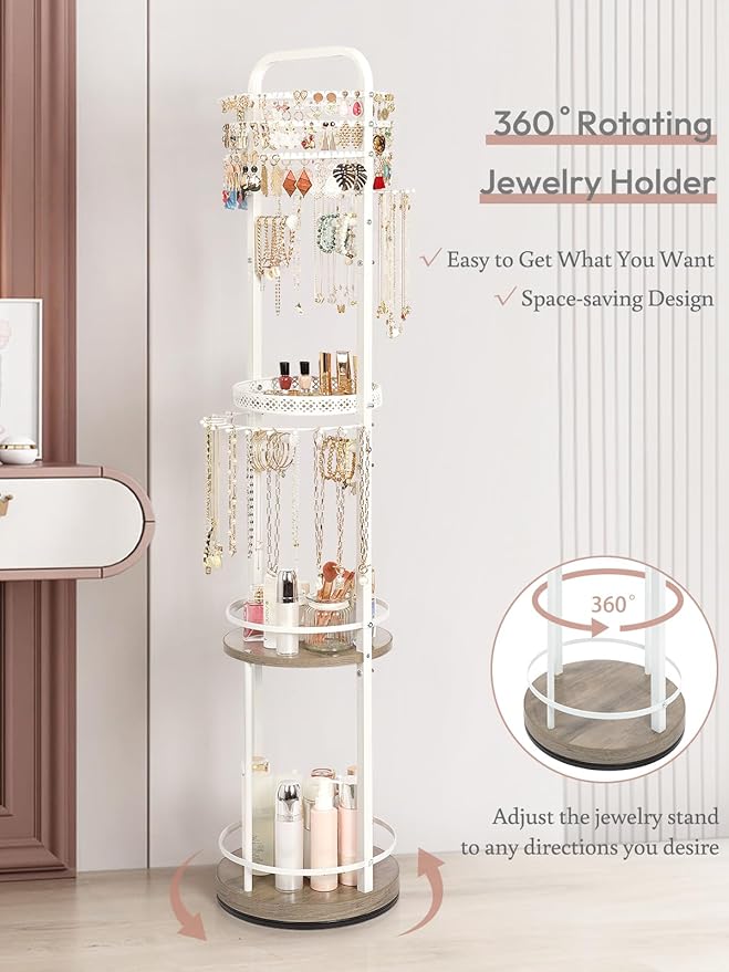 Jewelry Holder Organizer, Floor Jewelry Organizer - Image 3