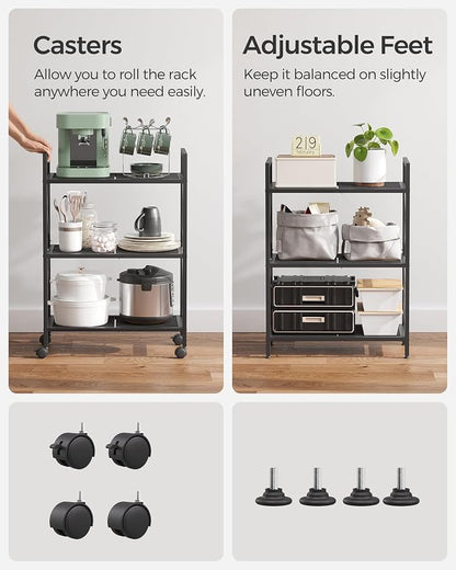 SONGMICS 3-Tier Metal Storage Rack - Image 7