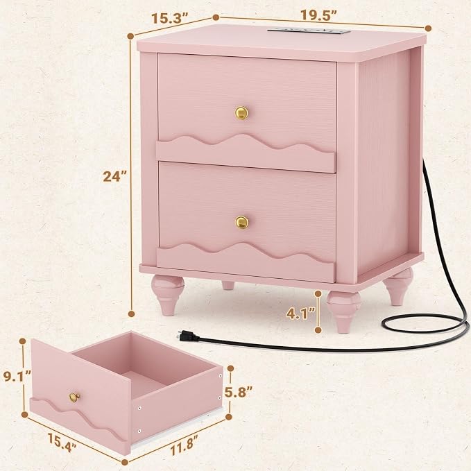 Cyclysio Nightstand Set of 2 - Image 2