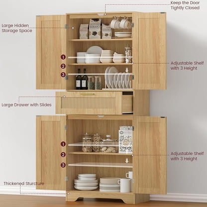 Iwell Tall Storage Cabinet - Image 4