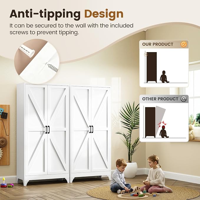 Yizosh Metal Storage Cabinet - Image 9