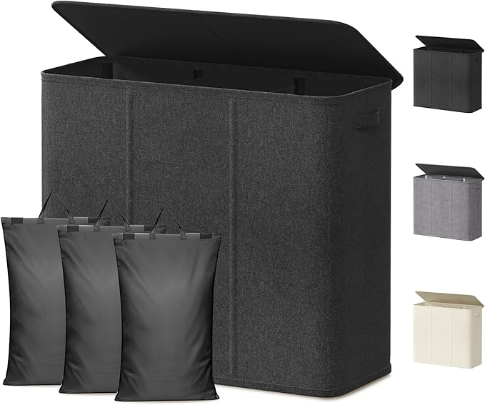 Lifewit Triple Laundry Hamper by Lifewit