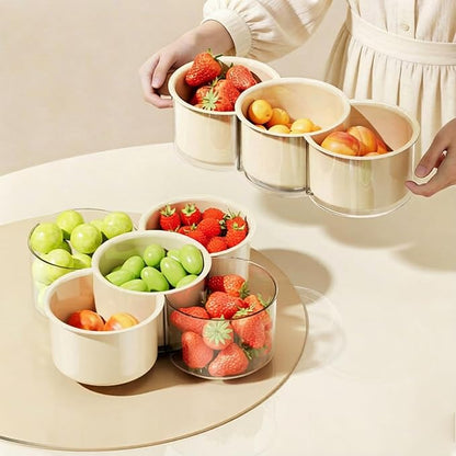 Snack Spinner - Rotating Divided Serving Tray - Image 6