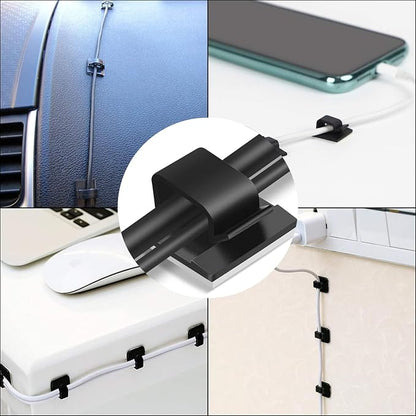Adhesive Cable Management Wire Clips, Wires Clips Holders - Image 8