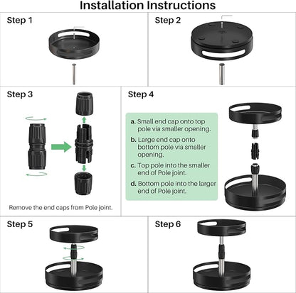 Lazy Susan Organizer Spice Rack - Image 5