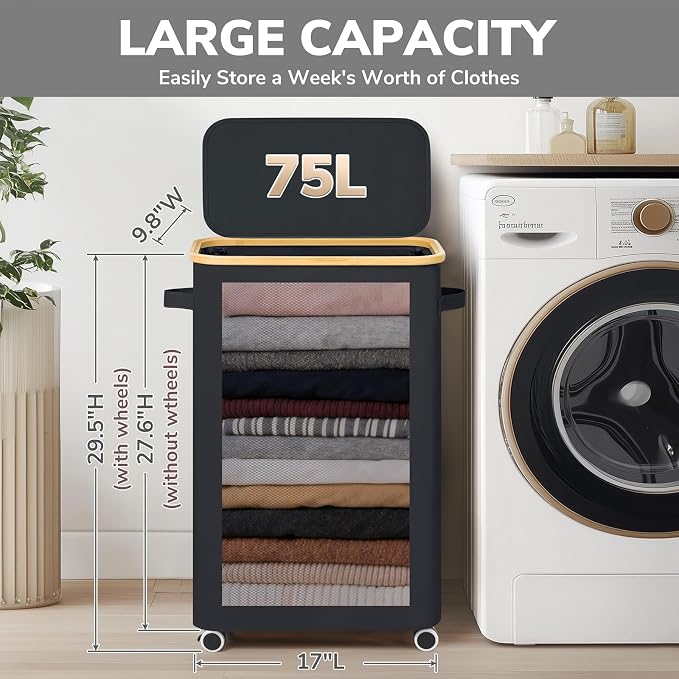 Goodpick Slim Laundry Basket - Image 3