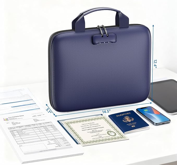 Fireproof Binder Organizer - Image 7