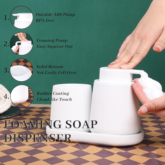 BosilunLife Bathroom Accessories Set 3 pcs - Image 2