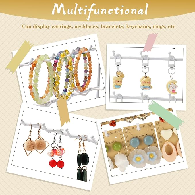 Earring Display Stand for Selling, Earring Display for Vendors, Wood Earring - Image 4