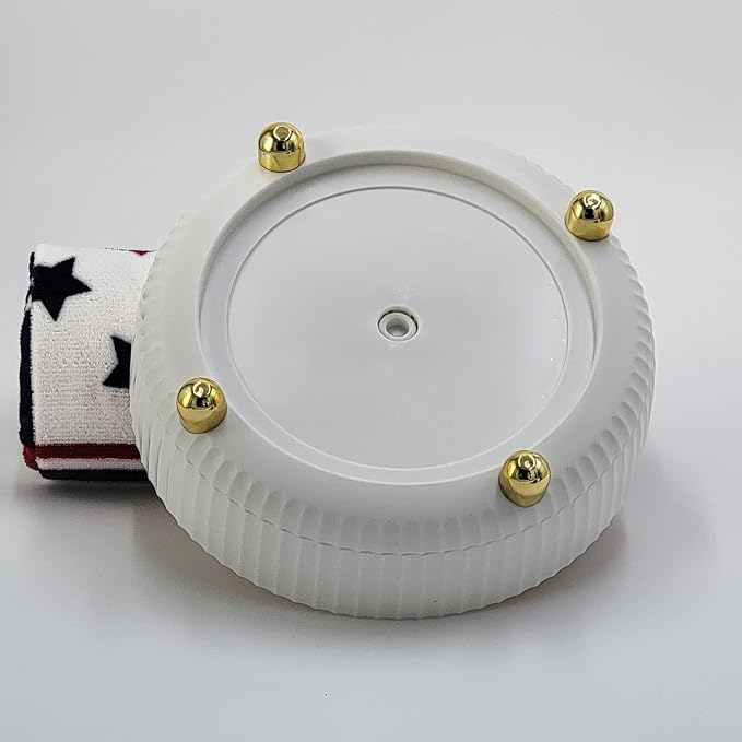 360 Rotating Makeup Organizer, Modern Acrylic Round Organizer - Image 3