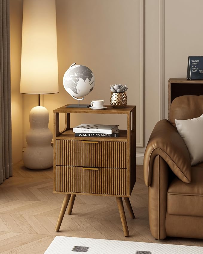 Nightstand, Modern Bedside Table - Image 5