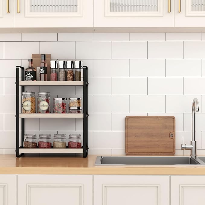Bathroom Counter Organizer, Bathroom Countertop Organizer, Counter Shelf - Image 2