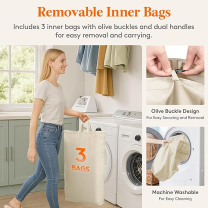 Lifewit 165L Large Laundry Basket - Image 6
