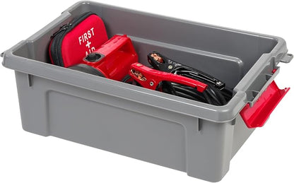 IRIS USA 3 Gallon Lockable Storage Totes - Image 8