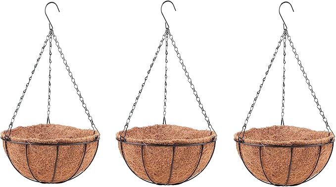 LaLaGreen Hanging Baskets for Plants Hanging Planter Outdoor by L%C3%A1L%C3%A1Green