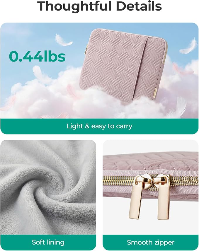 BAGSMART Laptop Sleeve Bag Compatible - Image 6